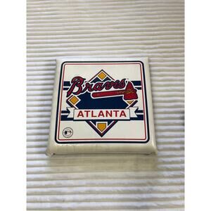 Wincraft 1995 Atlanta Braves Vinyl Stadium Seat Cushion 12x12 World Series VTG